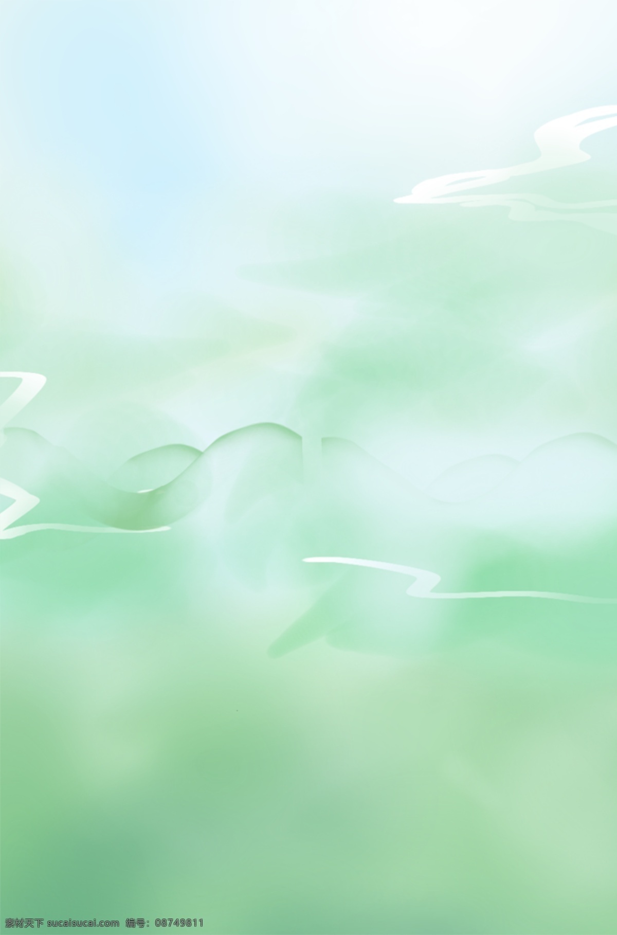 手绘 卡通 绿色 纹理 背景 图 唯美 小清新 矢量图 手绘绿色背景