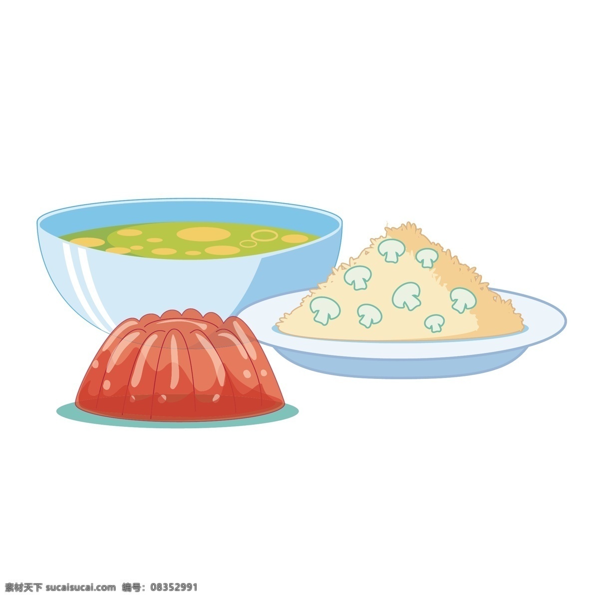 卡通 营养 午餐 矢量 营养的 营养午餐 营养的午餐 卡通午餐 美味 美味的 美味午餐 丰盛午餐