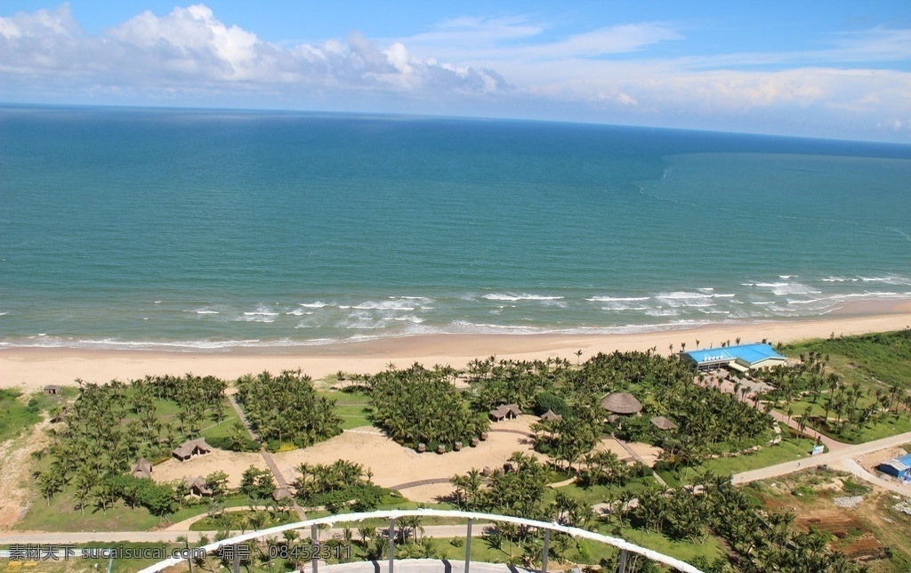 海南 博鳌 亚洲 湾 大海 琼海 万泉河 亚洲湾 房地产 蓝天 椰树 自然风景 自然景观