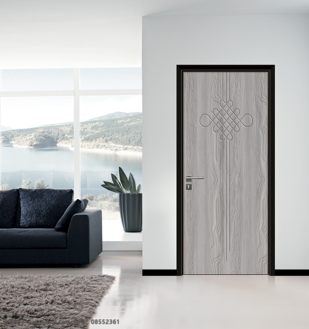 房间门背景 铝合金 生态门 室内门背景 门效果图 铝门生态门 分层 背景素材