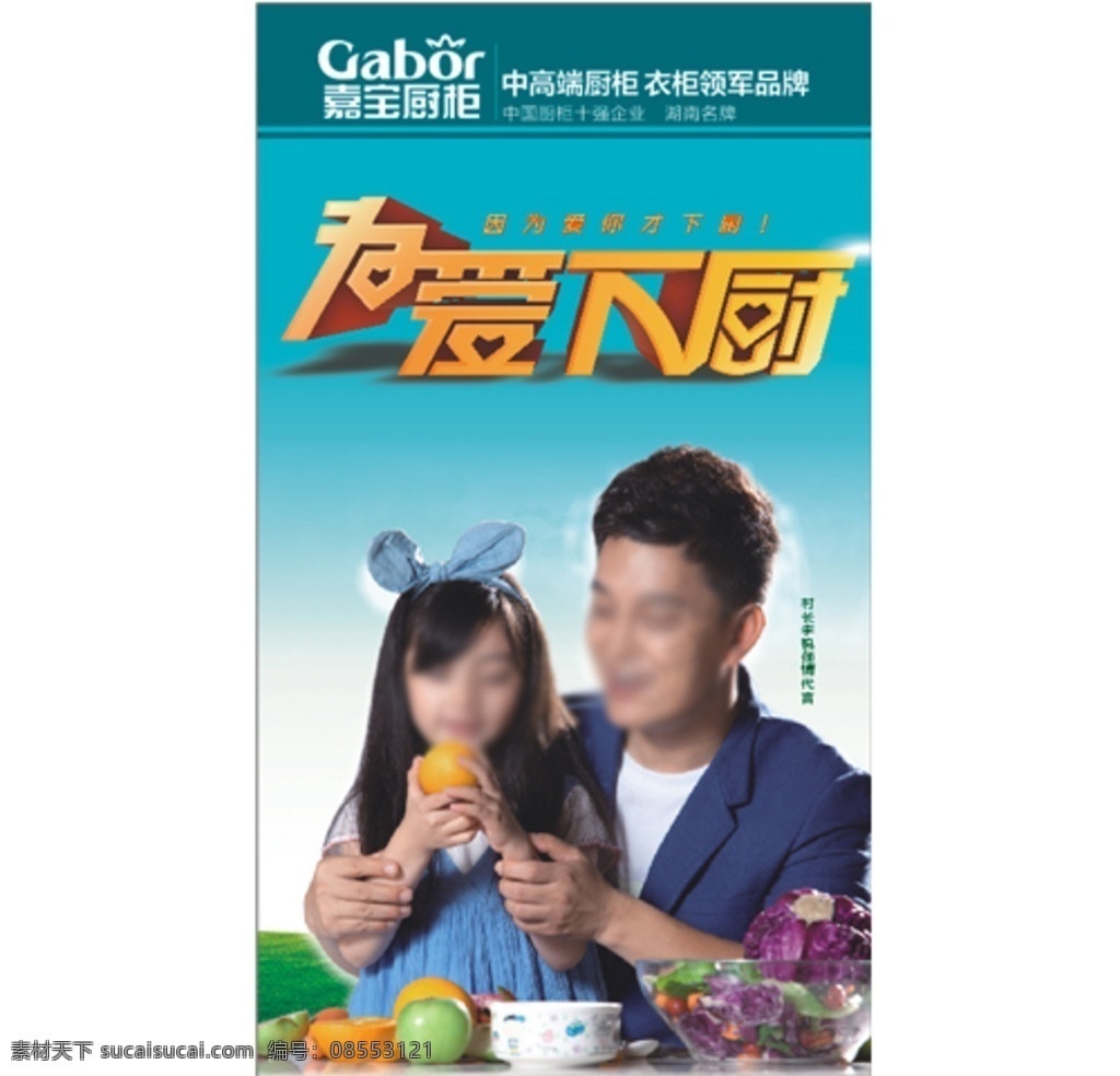 嘉宝 橱柜 灯箱 村长 李锐 代言