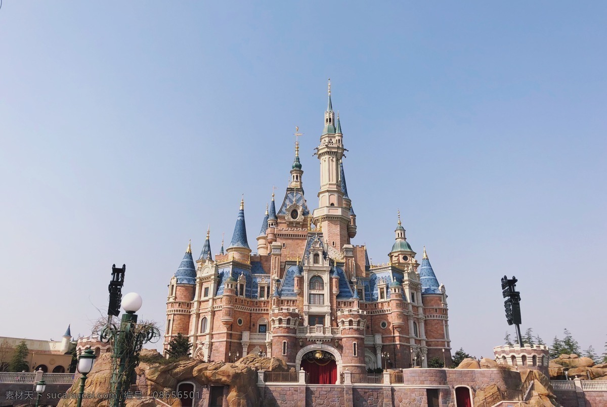 上海 迪士尼 城堡 迪士尼乐园 迪士尼城堡 风光摄影 旅游摄影