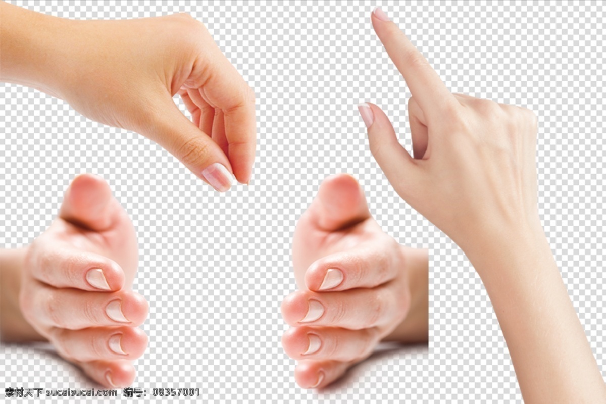 手 拿物的手 指点的手 点击 指点 拿取物品 双手 手素材