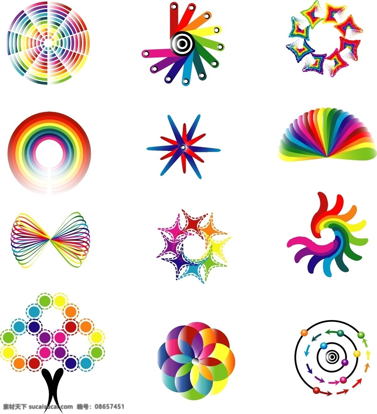 动感 彩色 logo 矢量 矢量图 其他矢量图