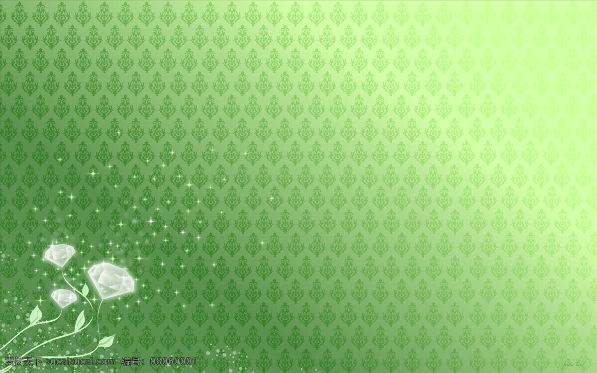 唯美 清新 底纹 背景 网格 小花 底纹边框