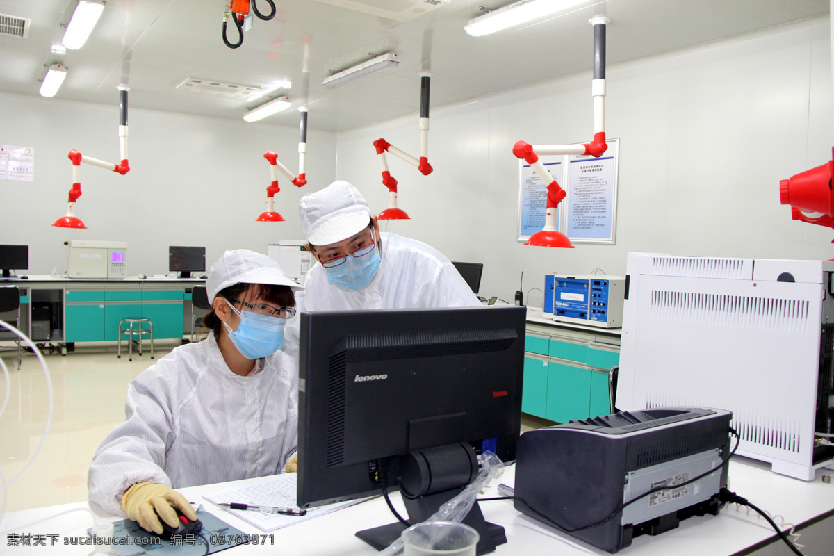 水泥厂 化验室 江西南方水泥 建筑材料 水泥 质检 现代科技 工业生产