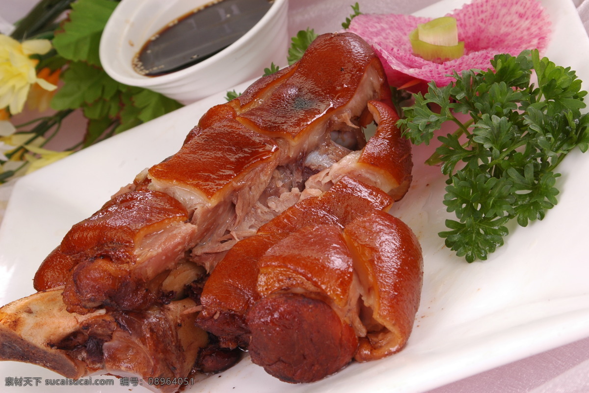 秘制烤肘子 烤 烤制 肘子 猪肘子 烤肘子 秘制 餐饮美食 传统美食 摄影图库
