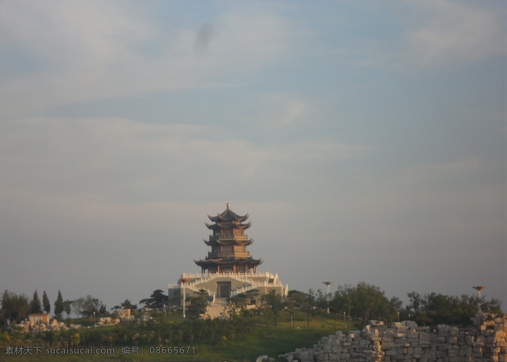 清风阁 东营 清风湖 旅游 风景名胜 东营风景集锦 国内旅游 旅游摄影