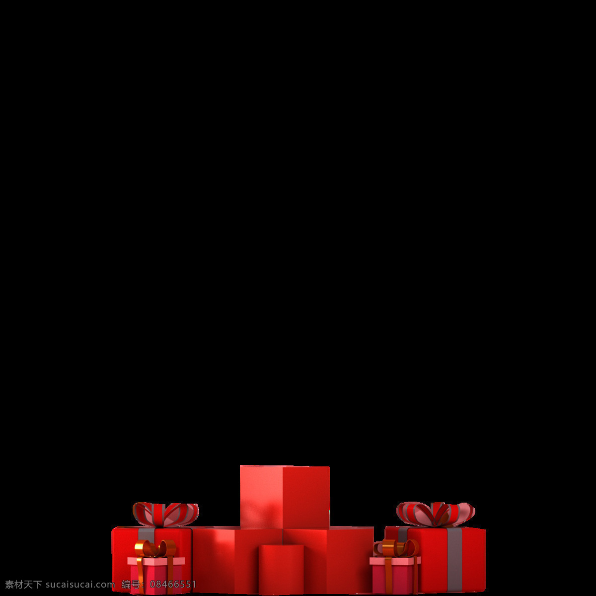 红色礼品堆 礼品 礼品哭 一堆礼品