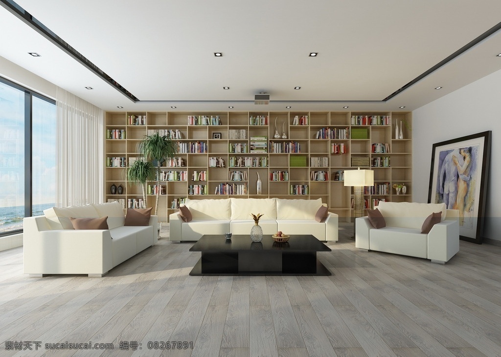 欧式 实木 地板 现代 复合 3d设计 室内模型