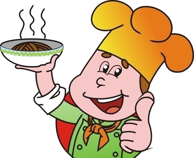 卡通厨师 卡通小厨师 卡通人物 卡通小孩 面食专家 儿童幼儿 矢量人物 cdr9