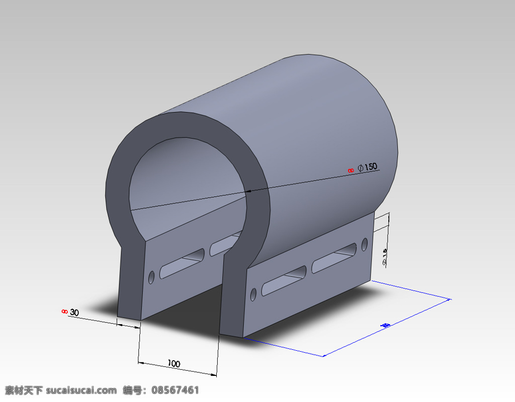 可调 夹 工程 管道 机械 钳 3d模型素材 电器模型