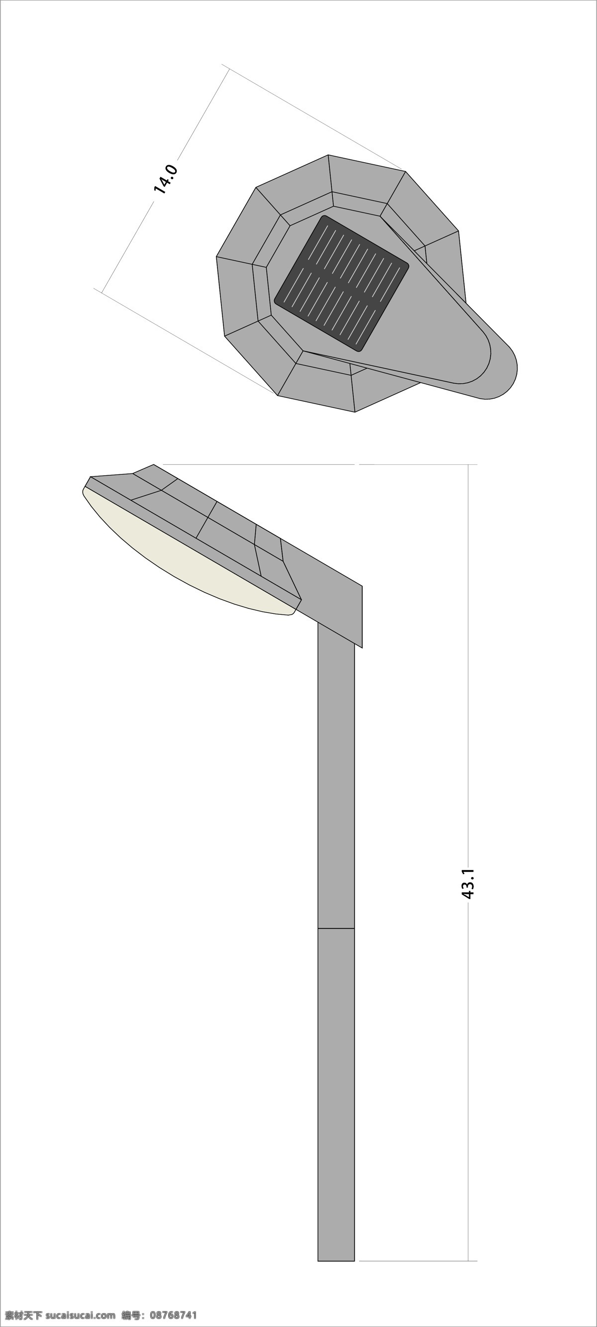 灯具 led灯 灯饰 生活百科 生活用品 草地灯 插地灯 太阳能灯 矢量 矢量图 日常生活