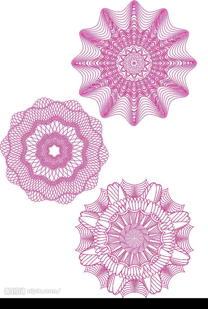 防伪花纹2 防伪 花纹 底纹边框 矢量图库