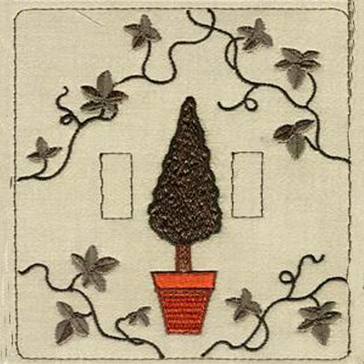 绣花免费下载 服装图案 绿色 色彩 树 绣花 植物 面料图库 服装设计 图案花型