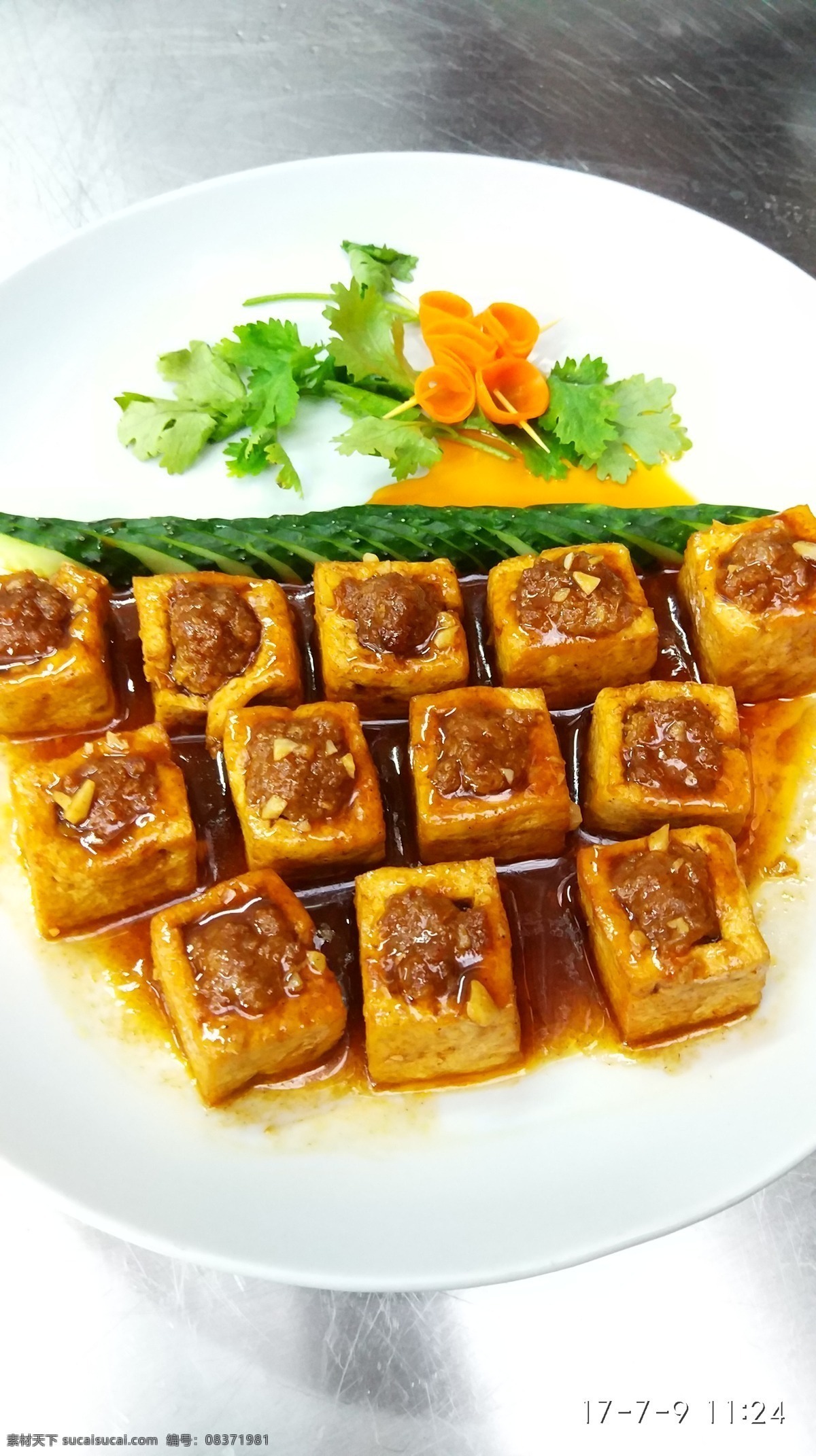 煎酿豆腐 豆腐 煎酿 美食 美味 特色 餐饮美食 传统美食
