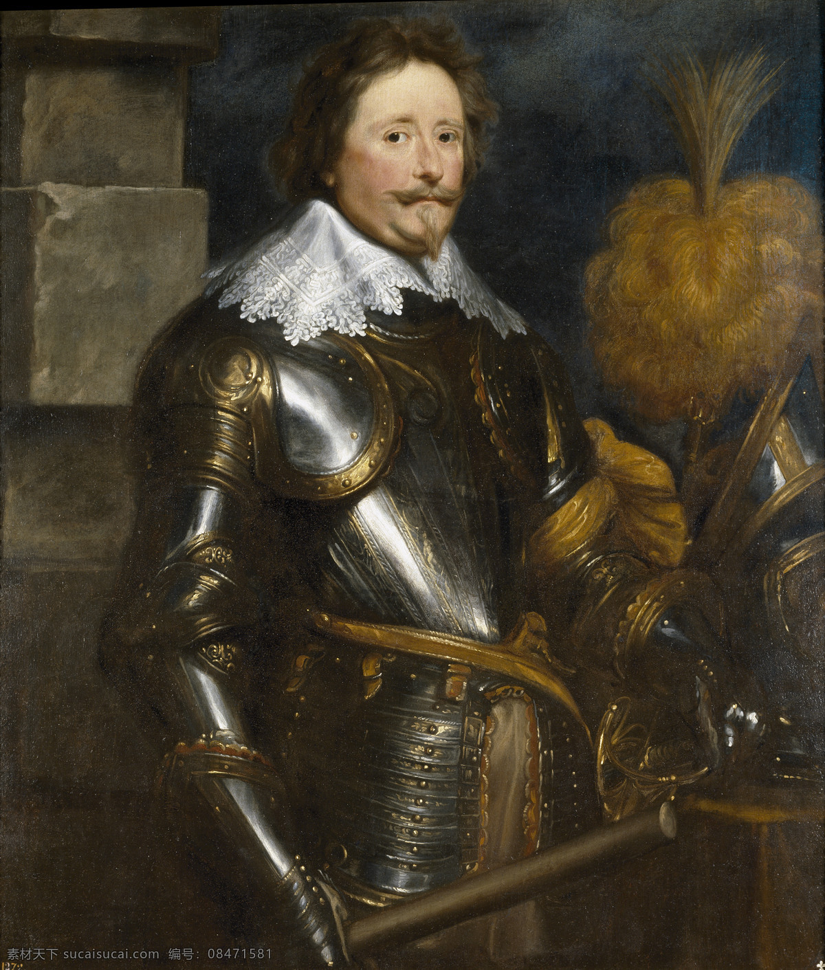 dyck人 英国 画家 安东尼 凡 戴克 anthony orange principe nassau enrique federico anton dyck van 巴洛克艺术 人物 油画 装饰画 家居装饰素材