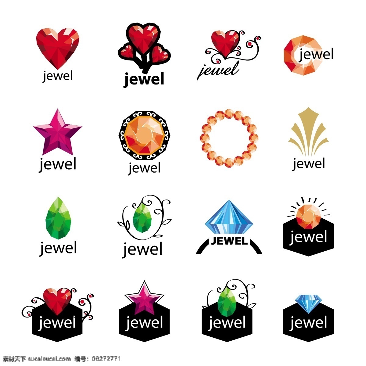 logo logo设计 logo图标 爱心 标签 标识标志图标 标志 彩色 创意设计 图标矢量素材 图标模板下载 图标 情人节 钻石 心型 红心 多彩 商务 商业标志 公司 企业 公司图标 小图标 矢量 节日素材 情人节七夕