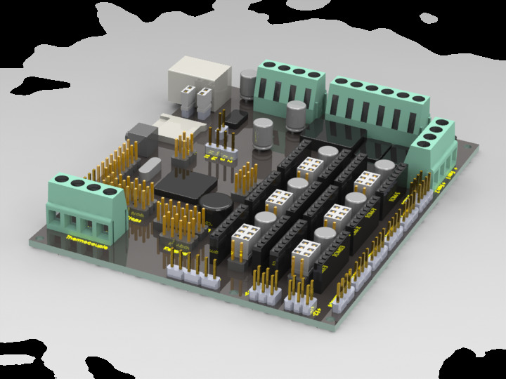 0机电v2 e rev 机电一体化 3d模型素材 3d打印模型