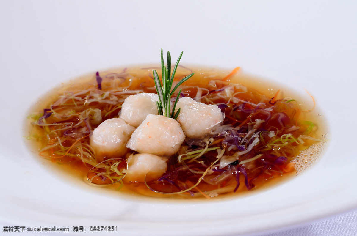 鲜虾丸蔬菜 牛肉茶图片 美味鲜虾丸 诱人鲜虾丸 美味丸子 餐饮美食 传统美食