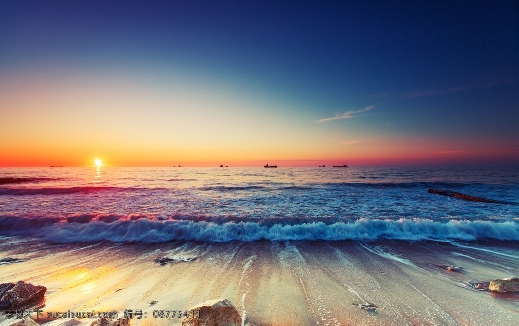 唯美大海 秦皇岛 海边 大海 风景 风光 自然 唯美 清新 意境 夕阳 落日 日落 黄昏 傍晚 沙滩 旅游摄影 国内旅游