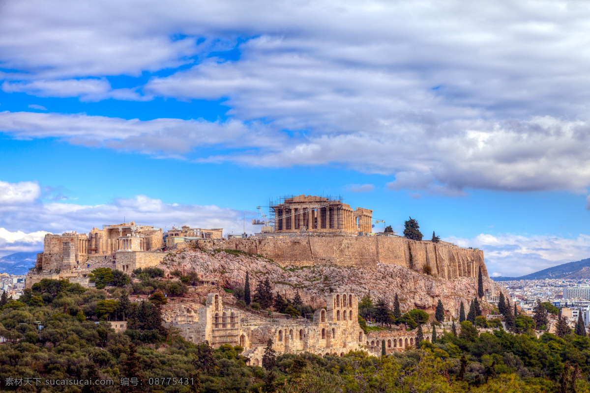 古希腊 风光 旅游 希腊 雅典 古雅典 希腊风光 雅典风光 希腊旅游 雅典旅游 希腊风景 雅典风景 古建筑 遗迹 估计 历史建筑 风光方面素材 自然风景 自然景观