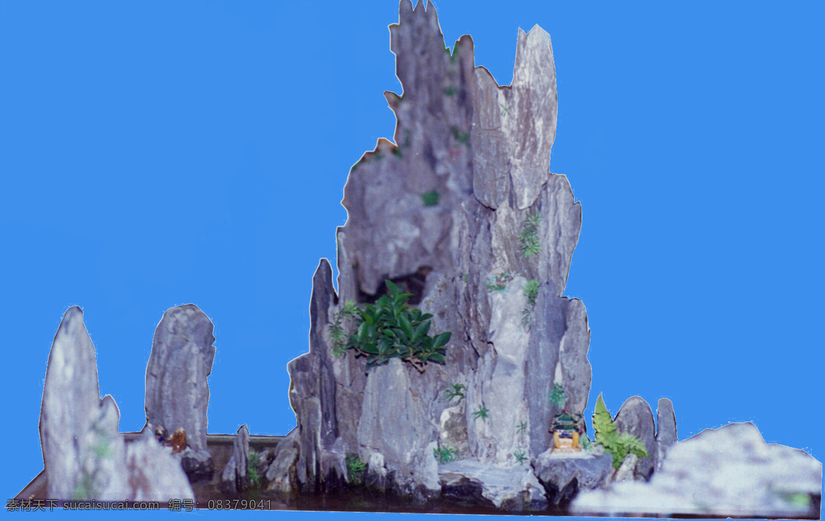 假山 065 小品 配景素材 景观小品 园林 建筑装饰 设计素材 3d模型素材 室内场景模型