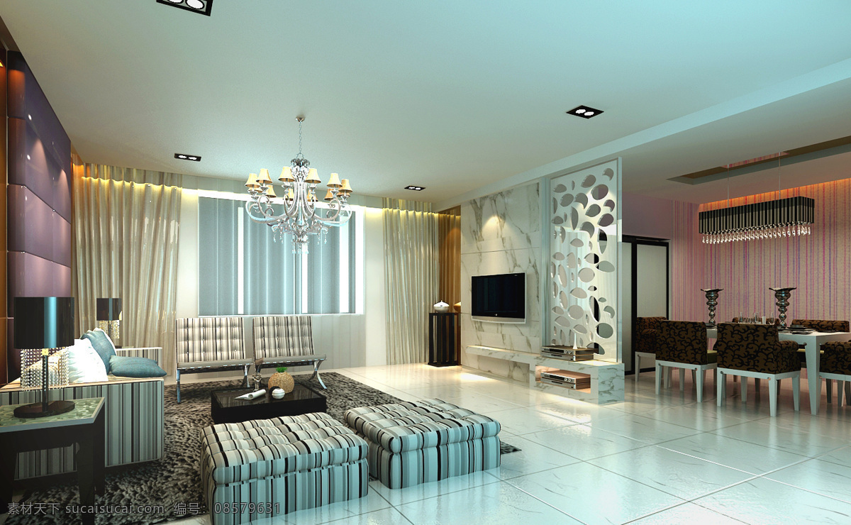 客厅 效果图 背景 电视 隔断 环境设计 客厅效果图 软包 沙发 室内设计 家居装饰素材