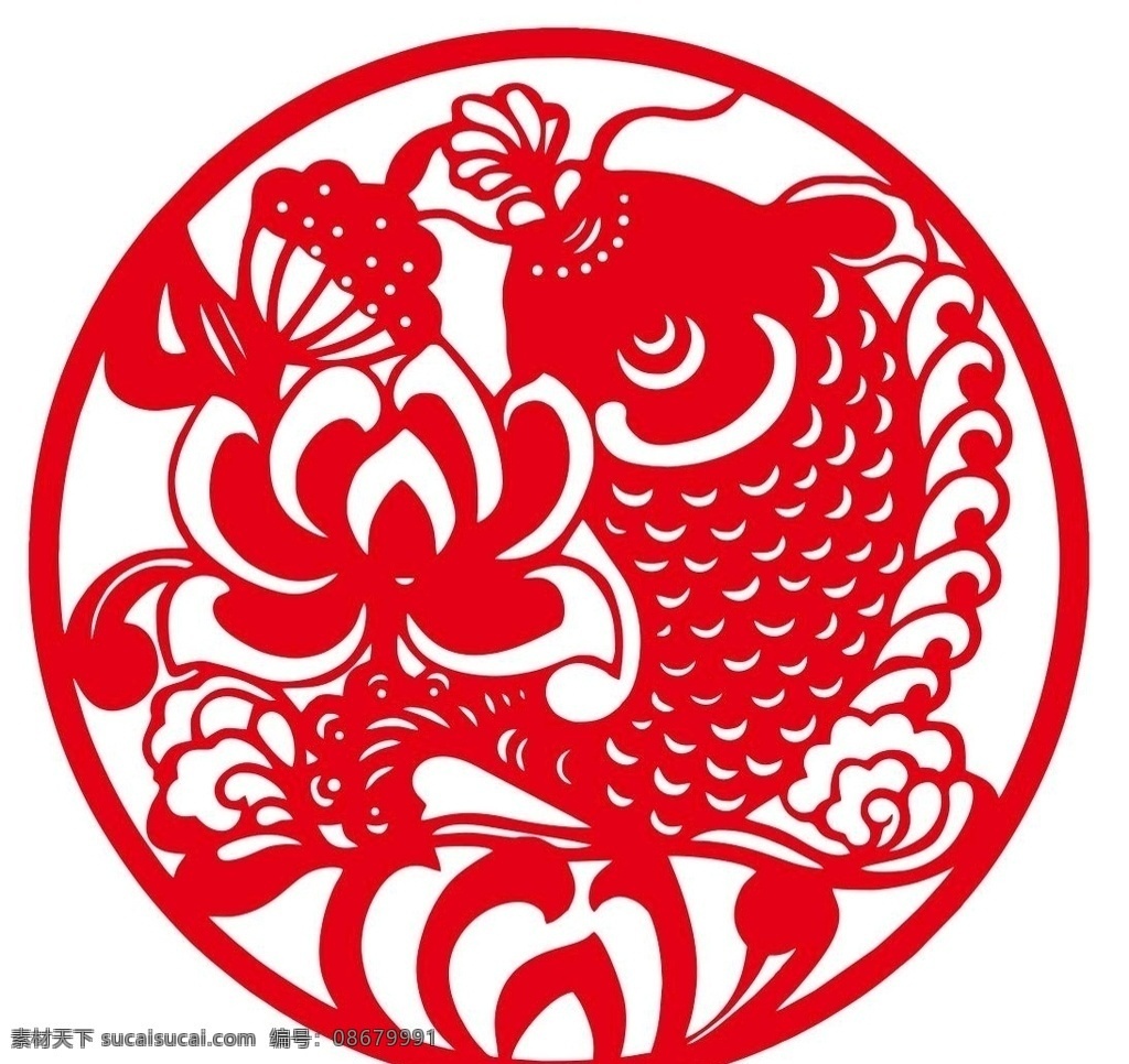 矢量剪纸鲤鱼 雕刻 鲤鱼 矢量鲤鱼 矢量剪纸 剪纸艺术 窗花 鲤鱼窗花 年年有余 喜庆剪纸 春节剪纸 鲤鱼跃龙门 鲤鱼莲花 大鲤鱼 锦鲤鱼 金鲤鱼 锦鲤 有余 动物剪纸 中国红 中国鲤鱼 传统艺术 艺术精髓 手工艺术 剪刀 纸张 红纸