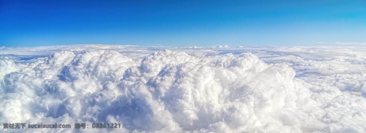 云层 空中 白云 蓝天 清新 拍摄 摄影类 自然景观 自然风景