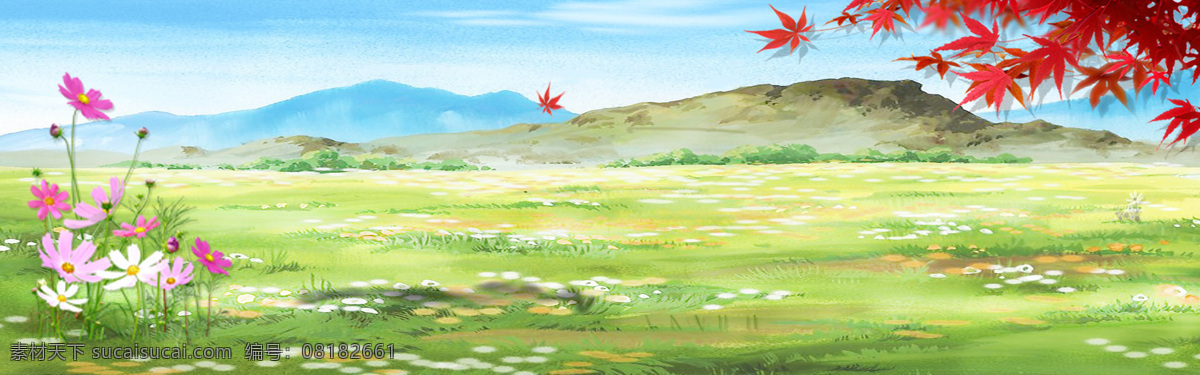 美丽 景色 淘宝 背景 淘宝素材 淘宝主图素材 淘宝描述模板 淘宝装修素材 宝贝 详情 页 模板 淘宝海报 海报模板 免费 装修 店铺 黄色