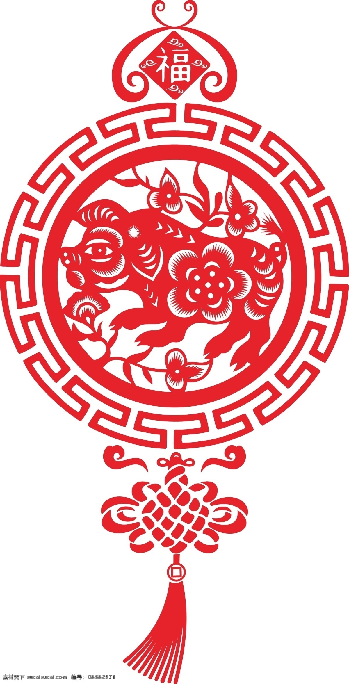 2019 猪年 动物 猪 形象 窗花 挂件 矢量 剪纸 中国风 古典 花纹 春节 中国结 矢量剪纸 猪剪纸 窗花剪纸 剪纸挂件 猪形象 动物猪 节日元素 装饰元素 新春 新春剪纸 春节剪纸 剪纸元素 福