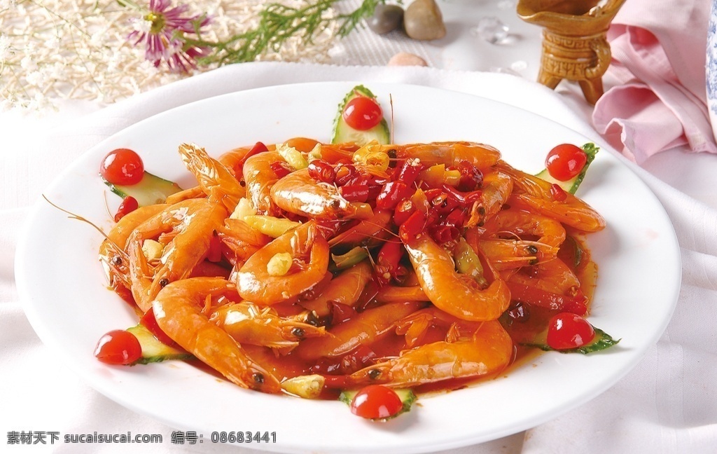 爆炒虾 美食 传统美食 餐饮美食 高清菜谱用图