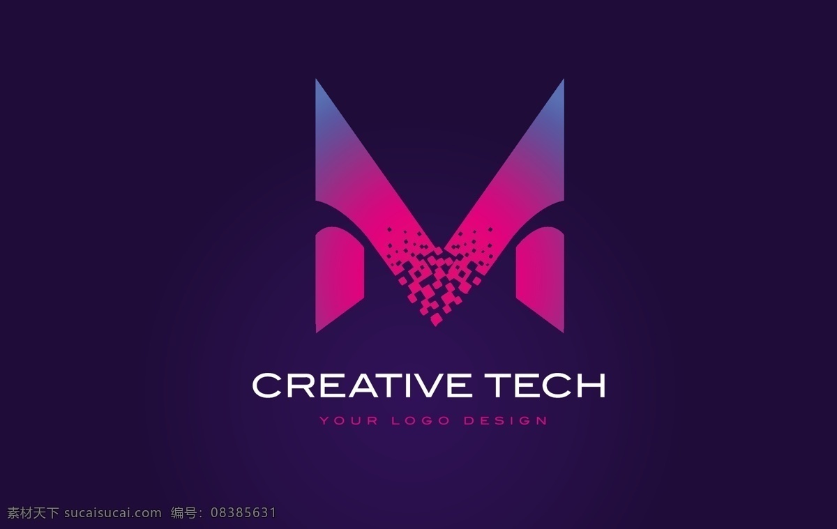 科技 感 英文 字母 公司 logo logo设计 英文logo 标志设计 彩色字母 标志图标 企业 标志