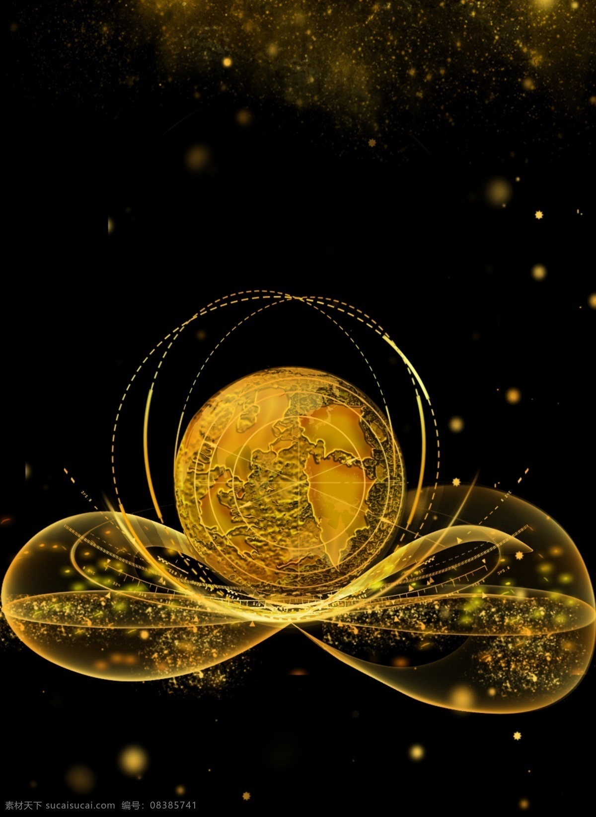 原创 黑金 地球 科技 之光 背景 原创黑金 地球与科技 科技之光 黑金背景 黑金背景素材 原创黑金地球