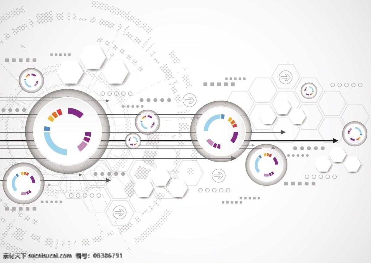 高科技 技术 齿轮 组合 背景 矢量图 齿轮组合