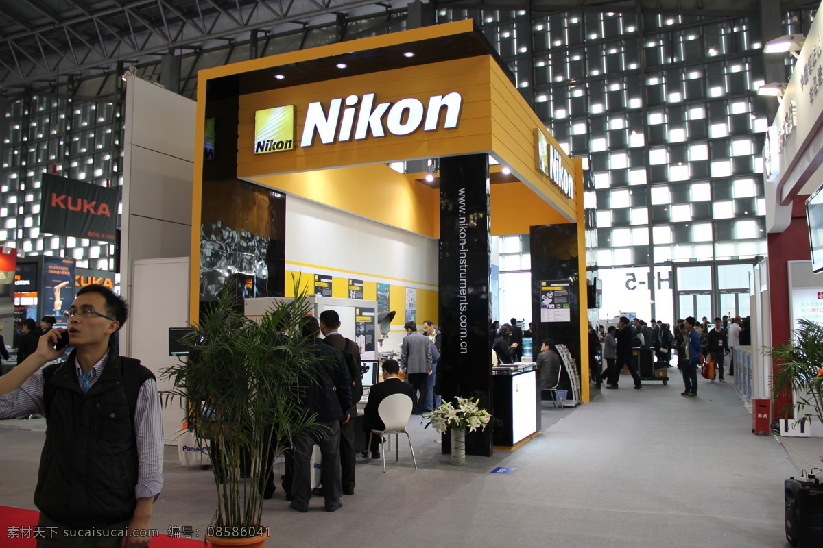 上海 展会 商务场景 商务金融 上海展会 世博 展览馆 世博展馆 nepcon 家居装饰素材 展示设计