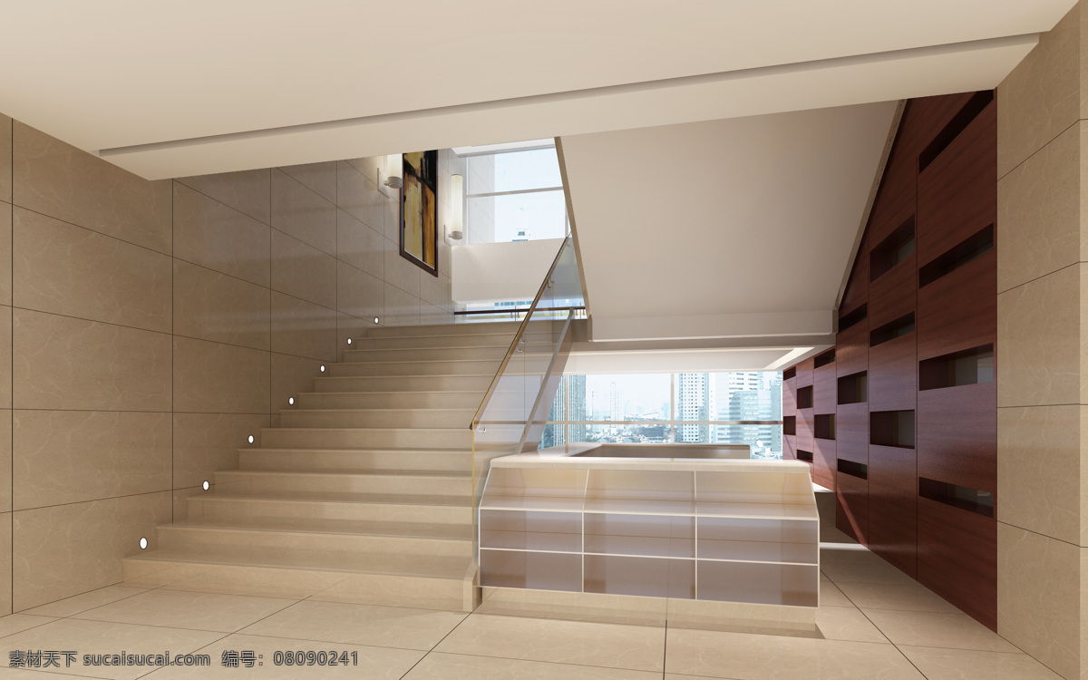 房地产 环境设计 楼梯 室内设计 室内效果图 楼梯间 设计素材 模板下载 房产 样板 室内 效果图 高档室内设计 装饰素材