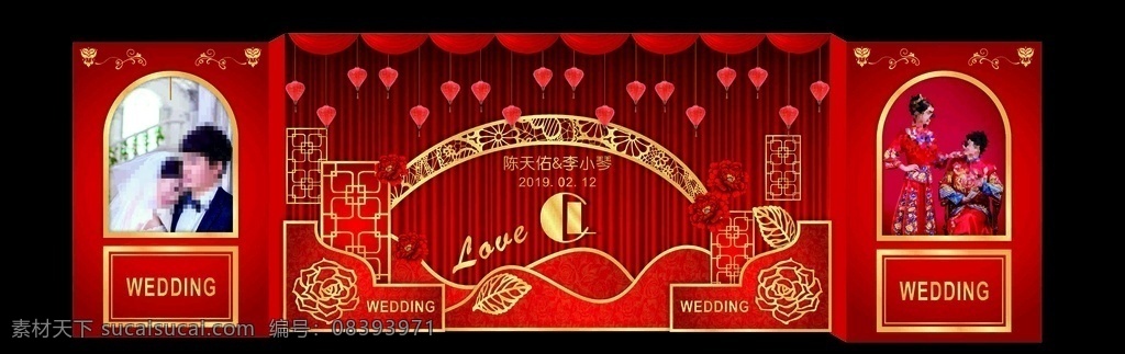 红色 浪漫婚礼 背景 喜庆背景 婚礼背景 红色婚礼背景 婚礼迎宾区 浪漫婚礼背景 欧式婚礼 底纹边框 背景底纹