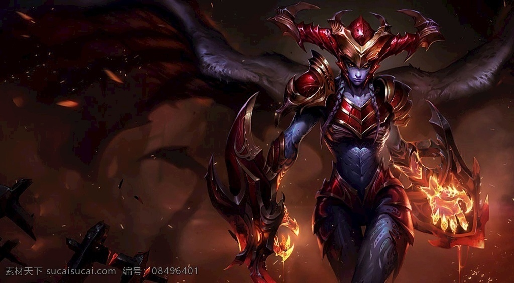 龙 血 武 姬 希瓦 娜 希瓦娜 龙血武姬 lol 英雄联盟 游戏壁纸 原始皮肤 原画 英雄联盟壁纸 lol壁纸 图库游戏三维 文化艺术 影视娱乐