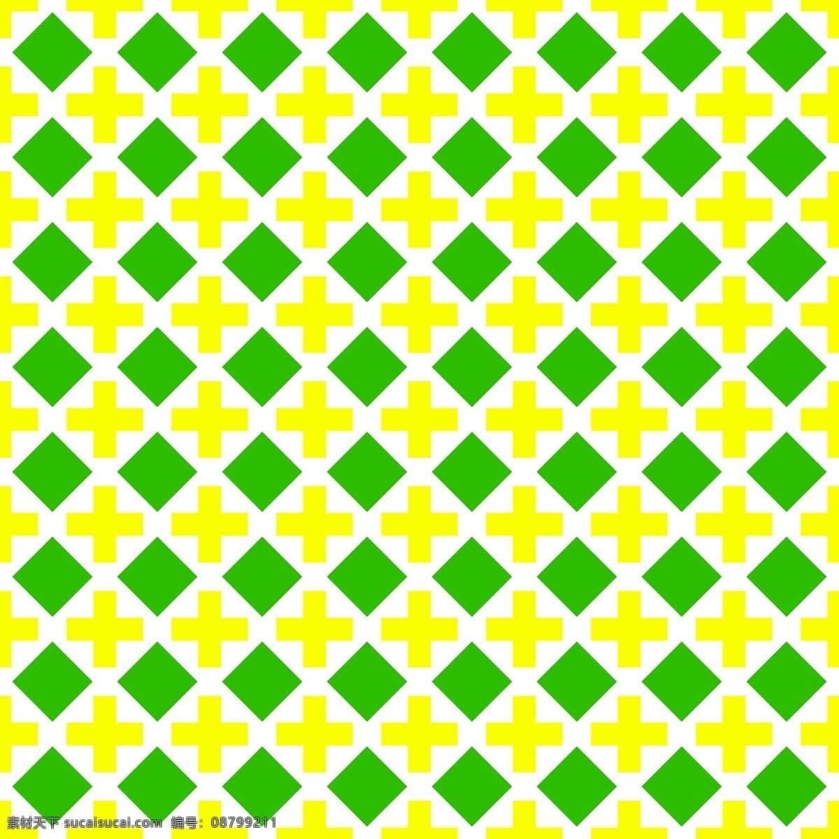 黄绿 菱形 格子 花纹 图案 矢量 背景 棋盘 无缝 四方 连续 平铺 几何线条 包装
