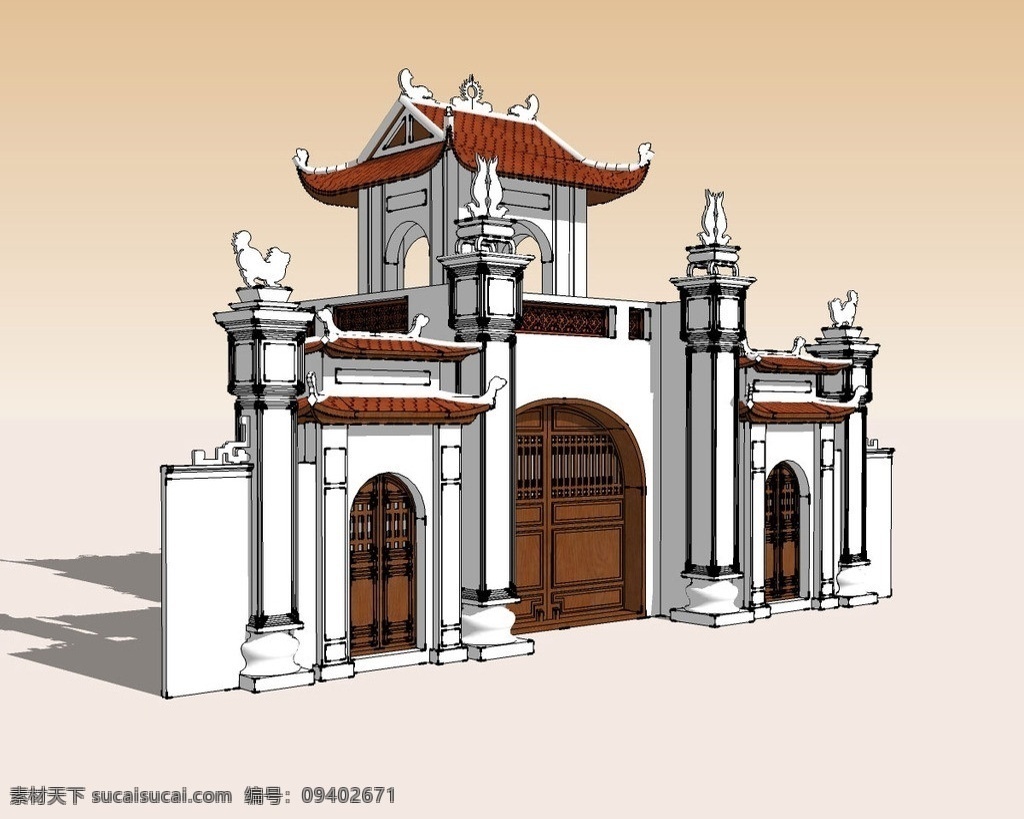 古建3d模型 阁楼 石雕 三维 立体 skp模型 poss 造型 经典 仿古 民族风 中国元素 精模 3d模型精选 其他模型 3d设计模型 源文件 skp