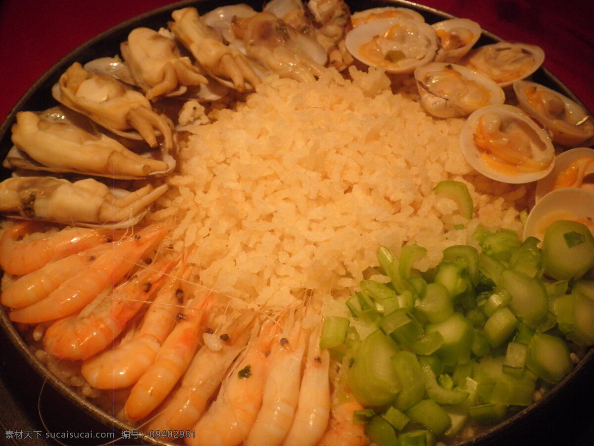 石 锅 海鲜 锅巴 饭 美食 饮食文化 餐饮 中餐 料理 厨艺 菜谱素材 特色菜 传统美食 餐饮美食