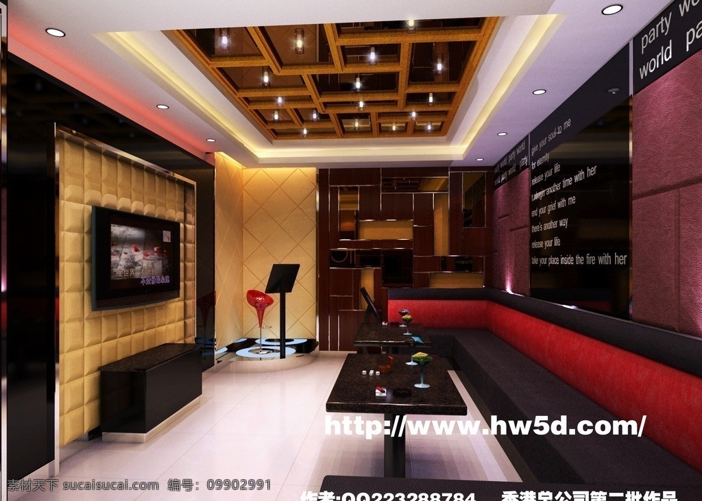 ktv 包间 效果图 模型 幻维 3dmax 电视 沙发 材质 灯光 室内模型 3d设计模型 源文件 max