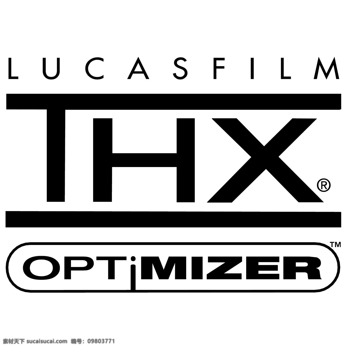 谢谢 卢卡斯 影业 免费 thx 标识 psd源文件 logo设计