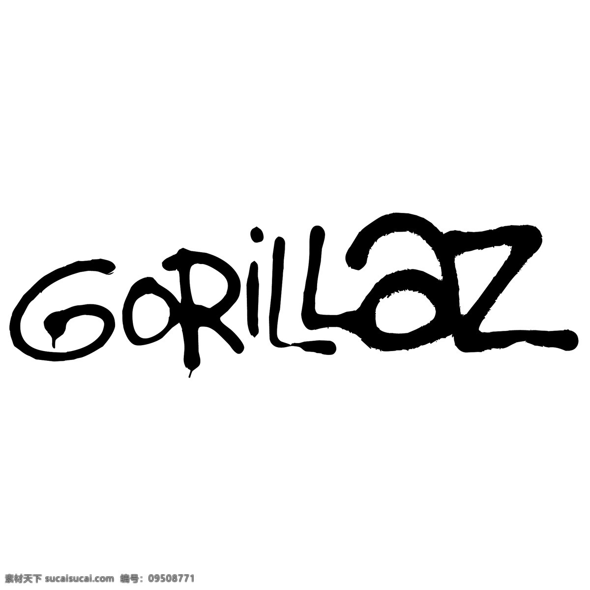 街头霸王 免费 gorillaz 标志 标识 霸王 psd源文件 logo设计