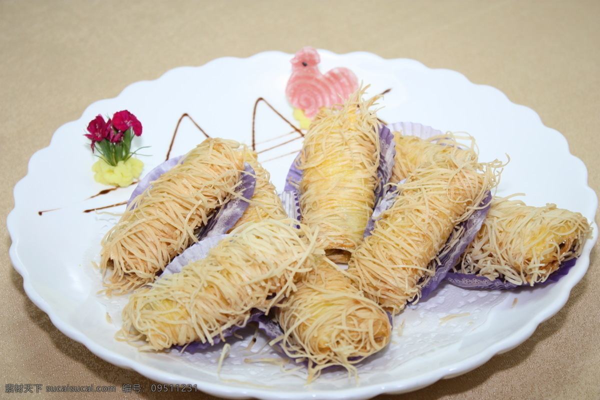 鲜奶炸香蕉 鲜奶 香蕉 传统美食 餐饮美食