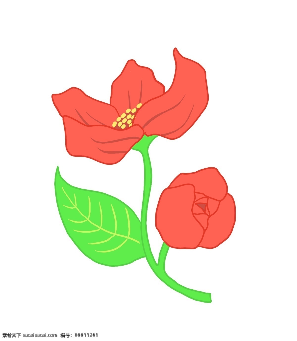 玫瑰 花朵 卡通 插画 玫瑰的花朵 卡通插画 花朵插画 植物插画 鲜花花束 花朵装饰 绽放的花朵