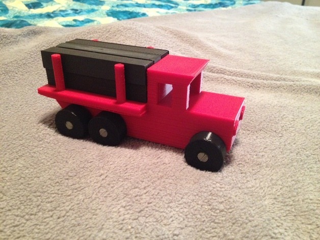 玩具 汽车 卡车 圣诞节 3d打印模型 游戏玩具模型