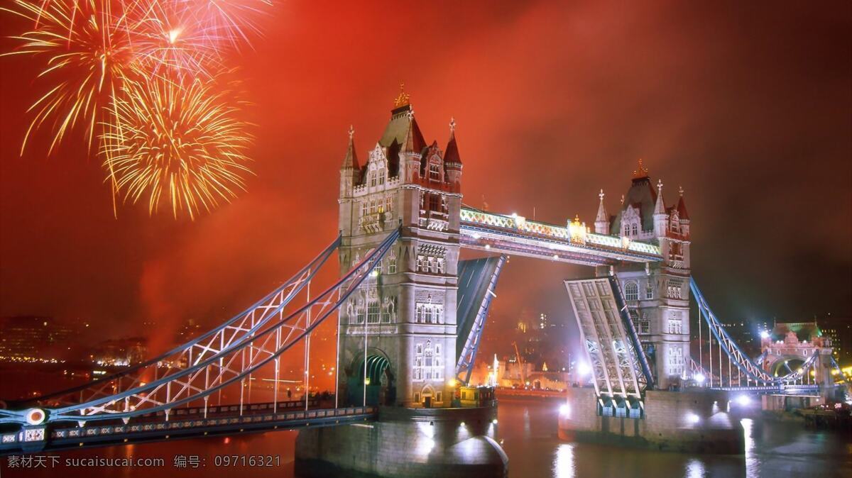 城市 夜景 烟花 风景 生活 旅游餐饮